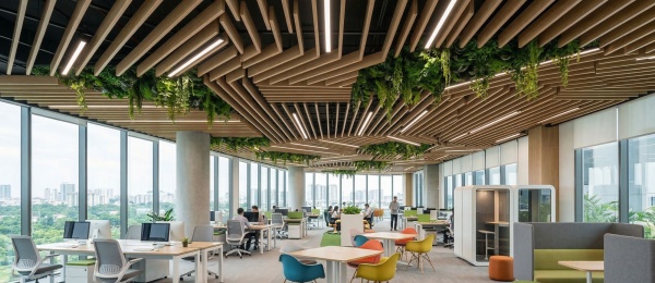 Tiêu chuẩn thiết kế nội thất văn phòng hạng A mới nhất 2026